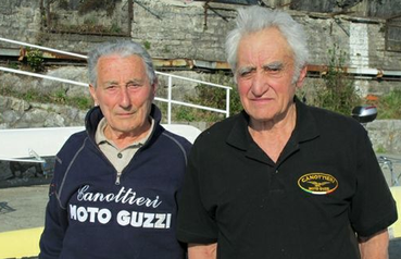 Franco Faggi (a sinistra) con Giuseppe Moioli (© Red)