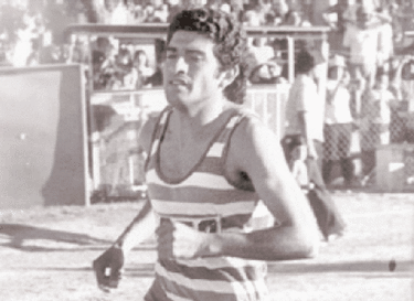 Miguel Sánchez corre